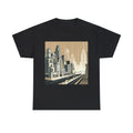 Art Deco Geometric Cityscape Minimalist Print Graphic - Adult & Kids T-Shirts, Sweatshirts & Hoodies apparel design preview 1