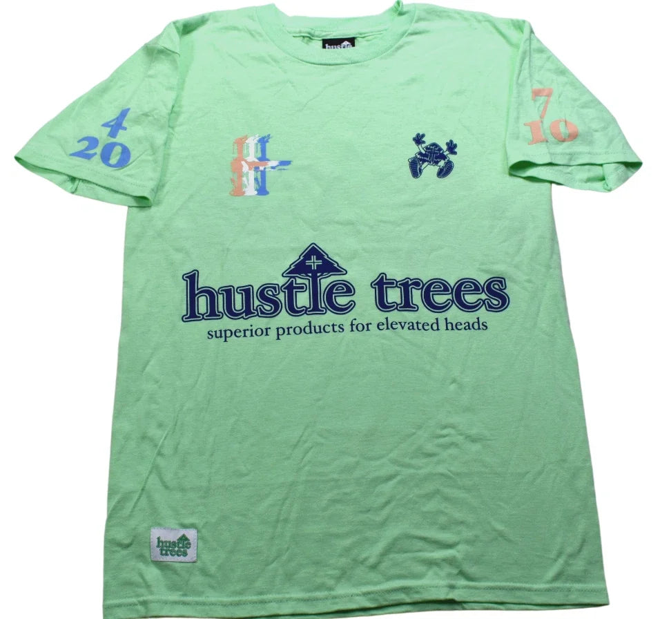 Hustle Trees LRG Mens Green 420 710 Bong Games Weed - Adult & Kids T-Shirts, Sweatshirts & Hoodies apparel design preview 1