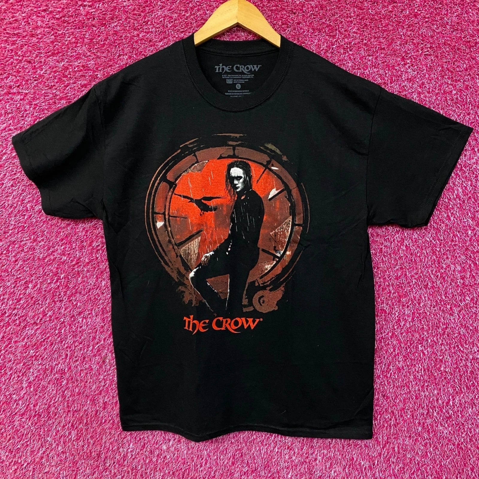 The Crow 1994 Movie Promo Poster Print Large - Adult & Kids T-Shirts, Sweatshirts & Hoodies apparel design preview 1