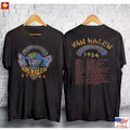 Vintage 1984 Van Halen Tour Of The World For Men - Adult & Kids T-Shirts, Sweatshirts & Hoodies apparel design preview 1
