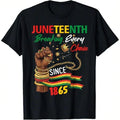 Juneteenth Women Men Breaking Every Chain Since 1865 - Adult & Kids T-Shirts, Sweatshirts & Hoodies apparel design preview 1