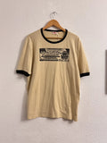 Vintage Levi's Beige Black Graphic Ringer XL Made in - Adult & Kids T-Shirts, Sweatshirts & Hoodies apparel design preview 1