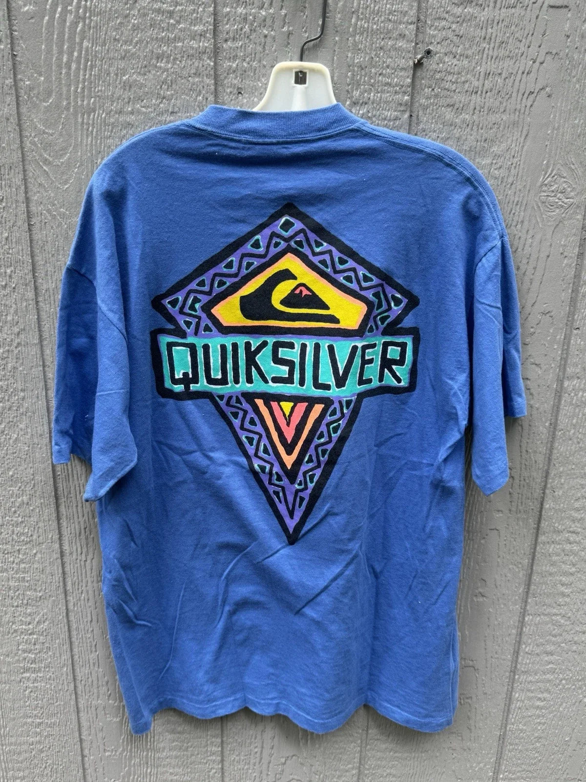 Vintage 90s Quicksilver Surf Made in USA y2k Size XL - Adult & Kids T-Shirts, Sweatshirts & Hoodies apparel design preview 1