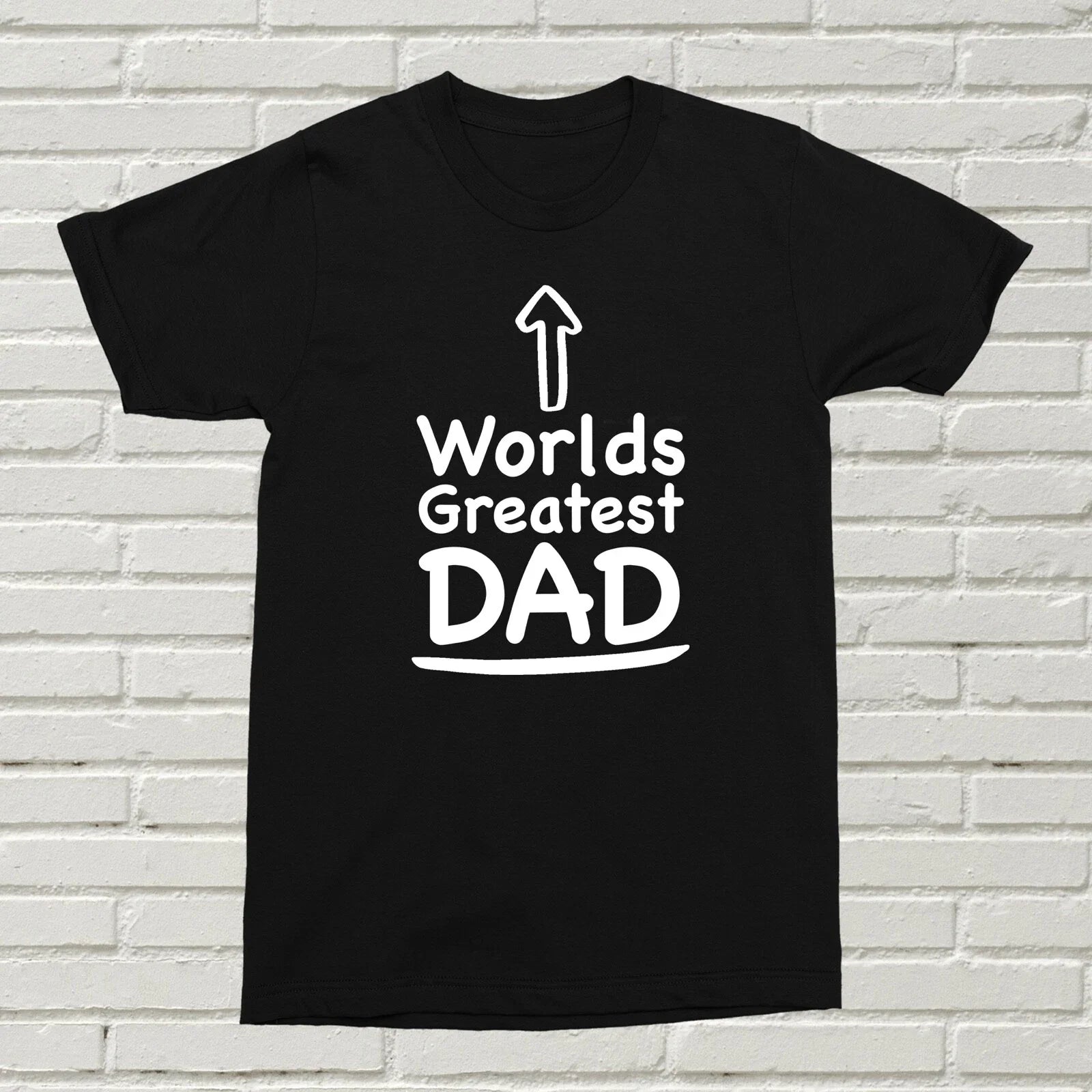 Worlds Greatest Dad Fun Quote Present Gift Birthday - Adult & Kids T-Shirts, Sweatshirts & Hoodies apparel design preview 1