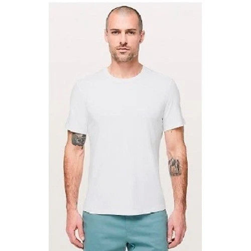 White Bamboo Cotton Blend Short Sleeve Crewneck Mens - Adult & Kids T-Shirts, Sweatshirts & Hoodies apparel design preview 1