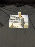 The Office 'Dwight You Ignorant Slut' Men's XL - Adult & Kids T-Shirts, Sweatshirts & Hoodies apparel design preview 1