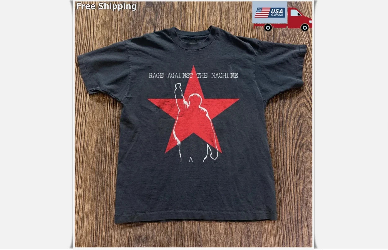 Rage Against the Machine Unisex Black Size S-5XL - Adult & Kids T-Shirts, Sweatshirts & Hoodies apparel design preview 1