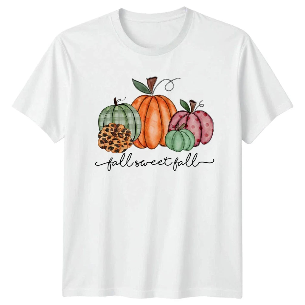 Fall Sweet Womens Pumpkin Decor Autumn Gift For Her - Adult & Kids T-Shirts, Sweatshirts & Hoodies apparel design preview 1
