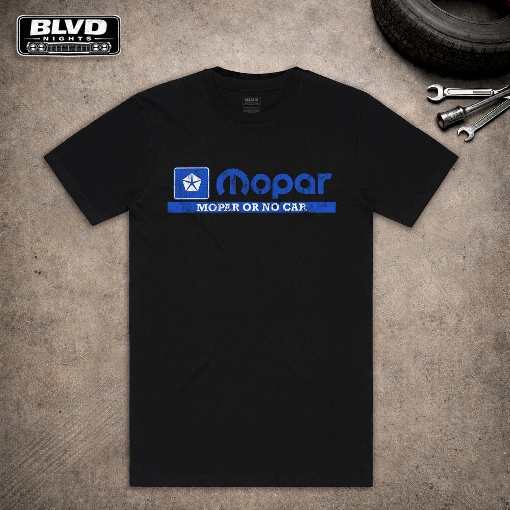 Mopar Or No Car Chrysler Valiant Dodge Muscle - Adult & Kids T-Shirts, Sweatshirts & Hoodies apparel design preview 1