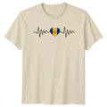 Madeira Flag Heartbeat Island Portugal Gift For Him - Adult & Kids T-Shirts, Sweatshirts & Hoodies apparel design preview 1
