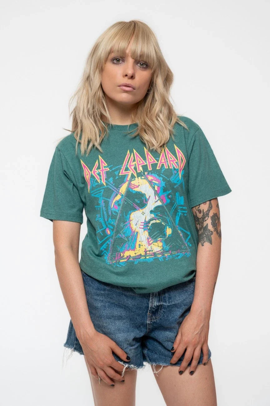 Def Leppard Hysteria Album Art Band Logo new Official - Adult & Kids T-Shirts, Sweatshirts & Hoodies apparel design preview 1