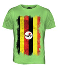 UGANDA GRUNGE FLAG MENS XS S M L XL 2XL 3XL 4XL 5XL - Adult & Kids T-Shirts, Sweatshirts & Hoodies apparel design preview 1