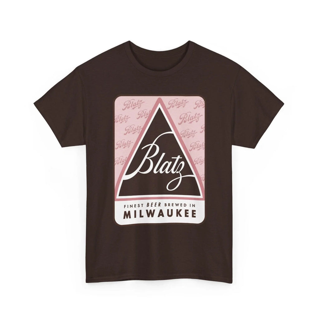 Blatz Finest Beer Brewed In Milwaukee WI Pink Retro - Adult & Kids T-Shirts, Sweatshirts & Hoodies apparel design preview 1