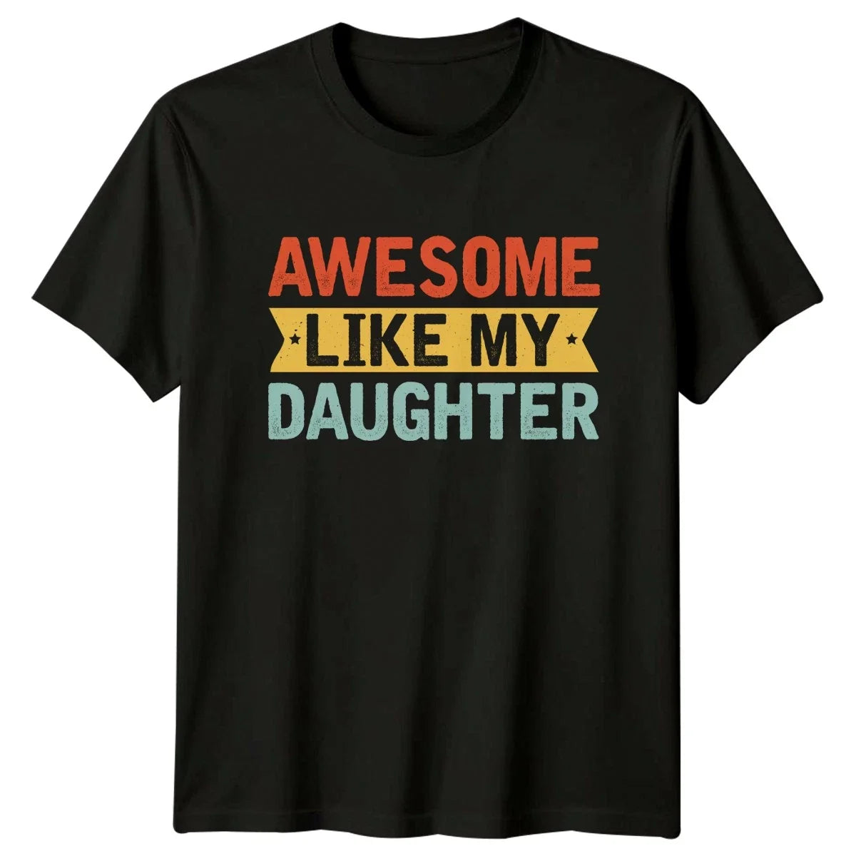 Awesome Like My Daughter Mens Father Fatherhood - Adult & Kids T-Shirts, Sweatshirts & Hoodies apparel design preview 1