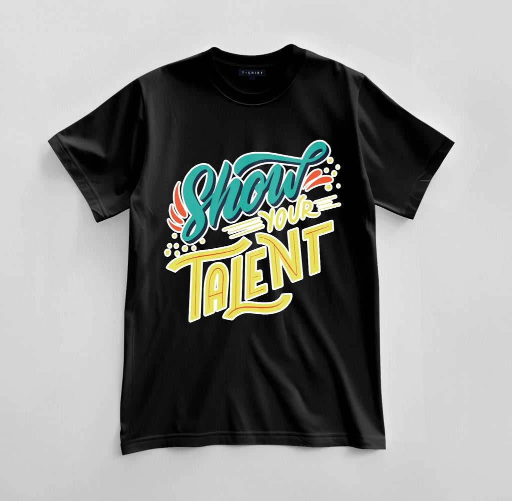 Custom Show Your Talent Graphic Design Unisex Jersey - Adult & Kids T-Shirts, Sweatshirts & Hoodies apparel design preview 1