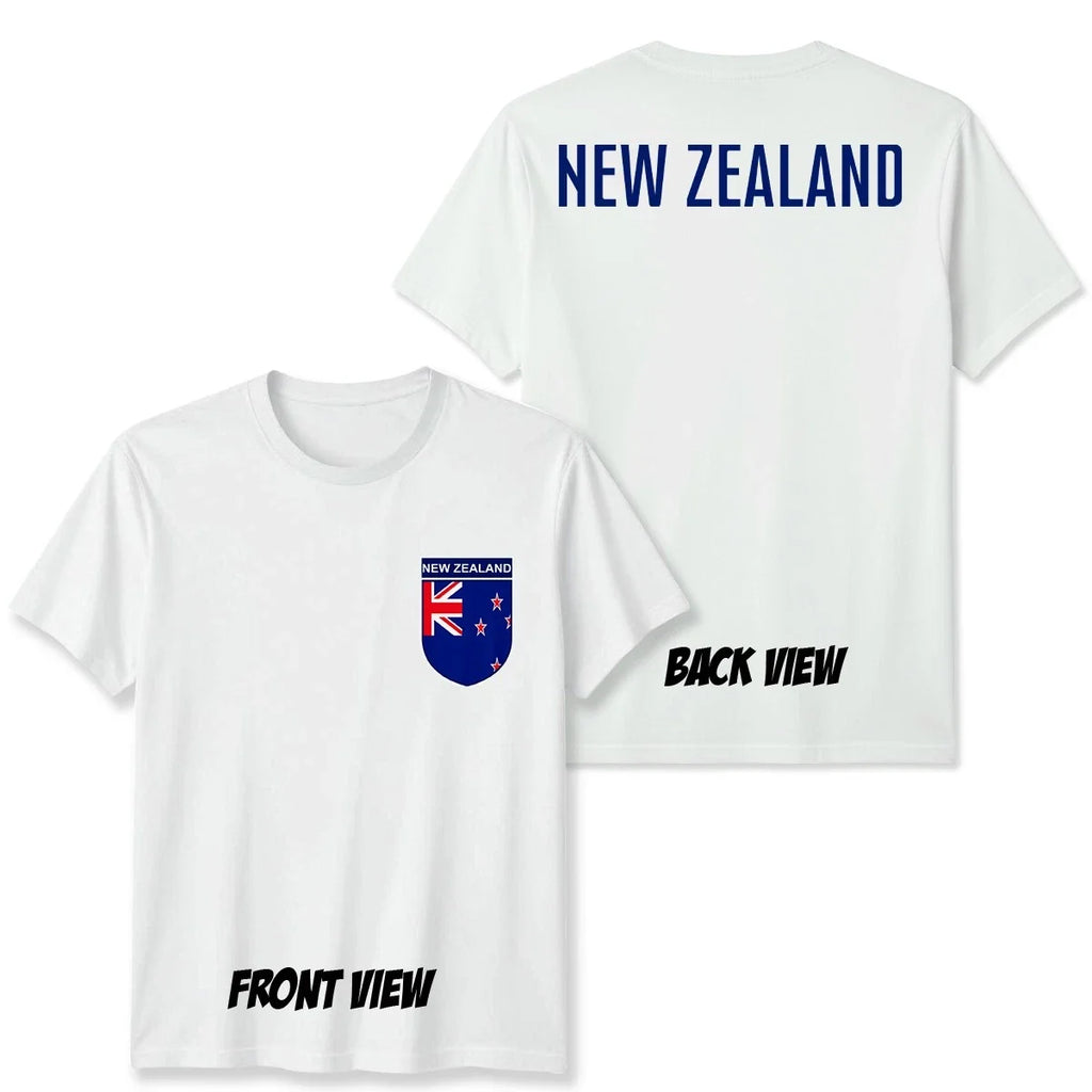 New Zealand Football Country Pride Soccer #WC - Adult & Kids T-Shirts, Sweatshirts & Hoodies apparel design preview 1