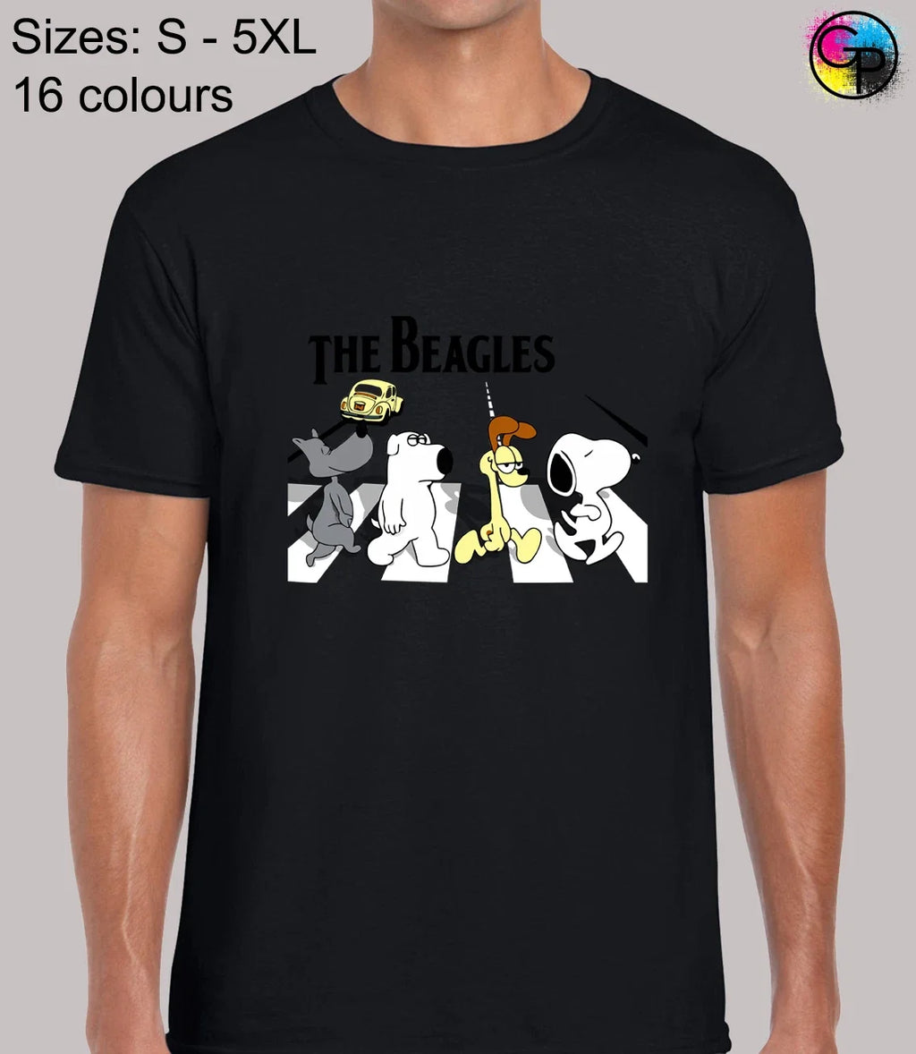 The Beagles Music Fan Funny Joke Regular Fit Top for - Adult & Kids T-Shirts, Sweatshirts & Hoodies apparel design preview 1