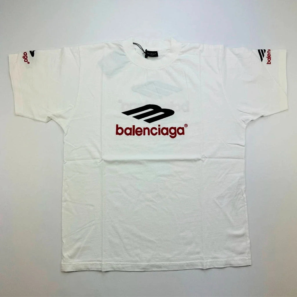 Balenciaga 3B Sports Icon White Cotton Oversized Size - Adult & Kids T-Shirts, Sweatshirts & Hoodies apparel design preview 1