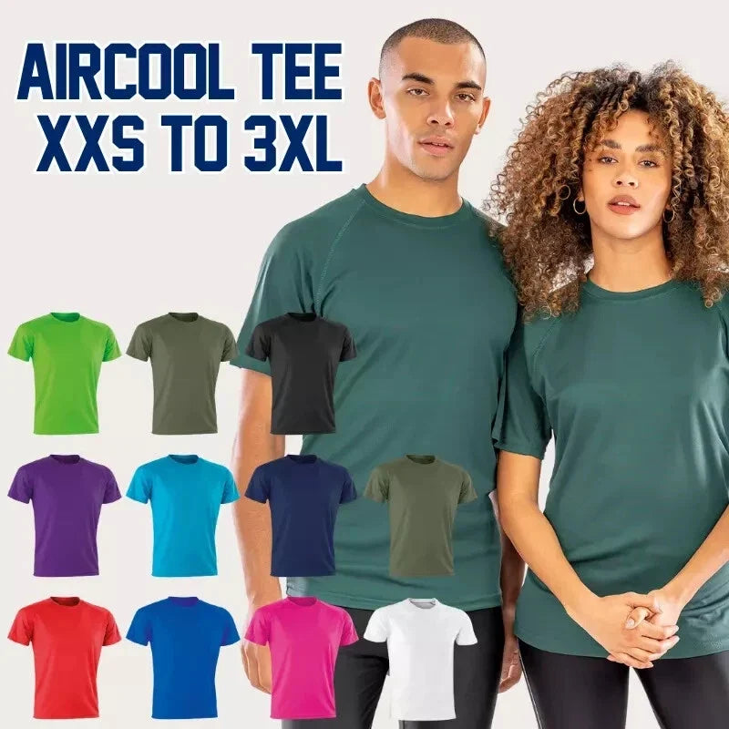 Performance wear Air-cool Unisex Spiro Sports Gym - Adult & Kids T-Shirts, Sweatshirts & Hoodies apparel design preview 1