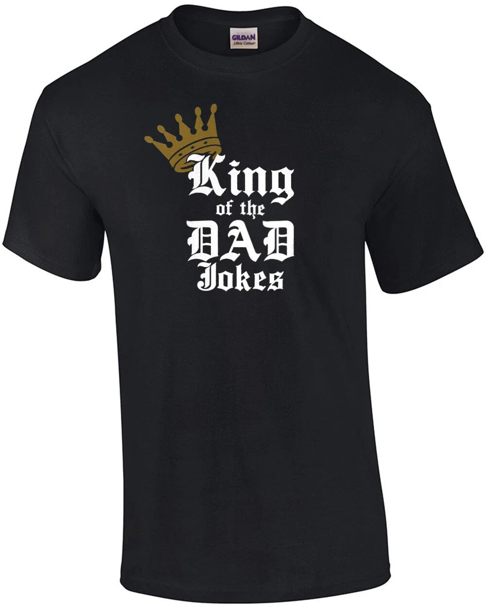 King of Dad Jokes funny - Adult & Kids T-Shirts, Sweatshirts & Hoodies apparel design preview 1