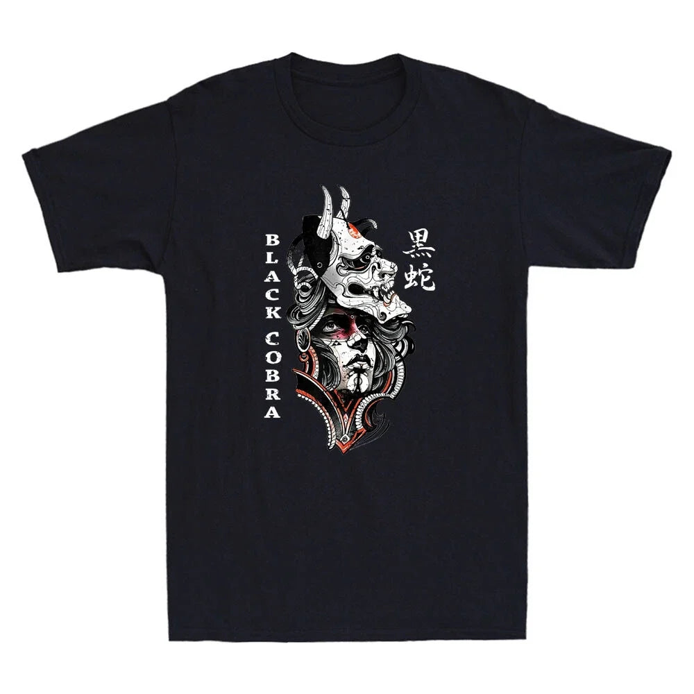 Japanese Tattoo Demon Aesthetic Art Oni Devil Hanya - Adult & Kids T-Shirts, Sweatshirts & Hoodies apparel design preview 1