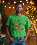 Let's Get Baked Cute Gingerbread Holiday Apparel, Fun - Adult & Kids T-Shirts, Sweatshirts & Hoodies apparel design preview 1