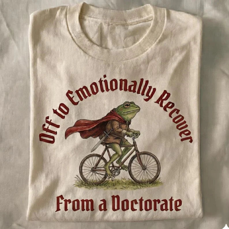 Off To Emotionally Recover From Funny Comfort - Adult & Kids T-Shirts, Sweatshirts & Hoodies apparel design preview 1