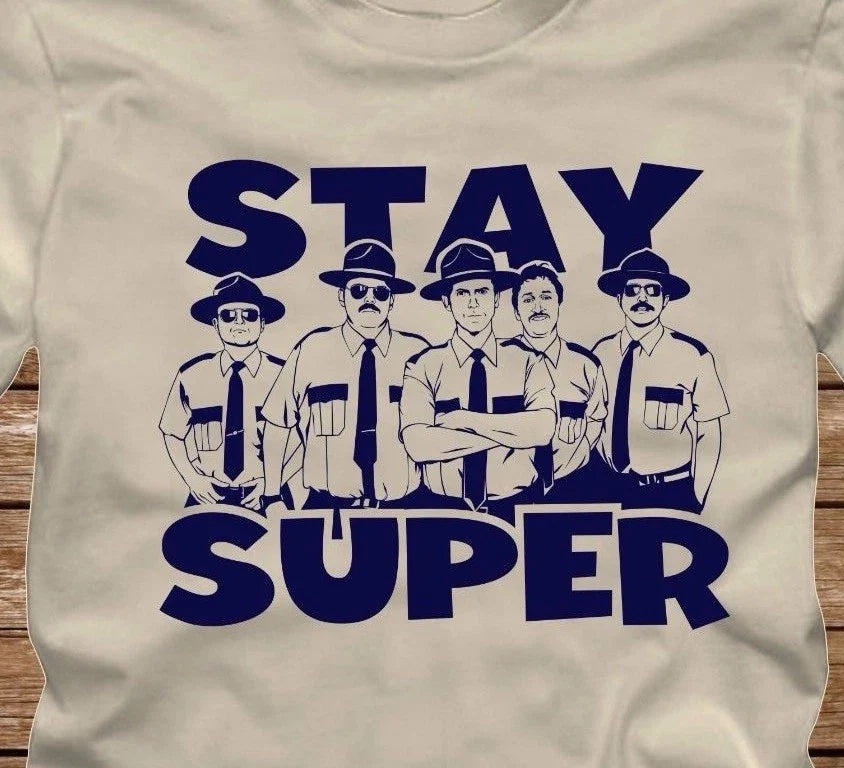 STAY SUPER many color options -from Troopers Movie - Adult & Kids T-Shirts, Sweatshirts & Hoodies apparel design preview 1