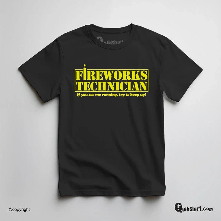 Fireworks Tech Fourth Of July 4th Holiday New Years - Adult & Kids T-Shirts, Sweatshirts & Hoodies apparel design preview 1