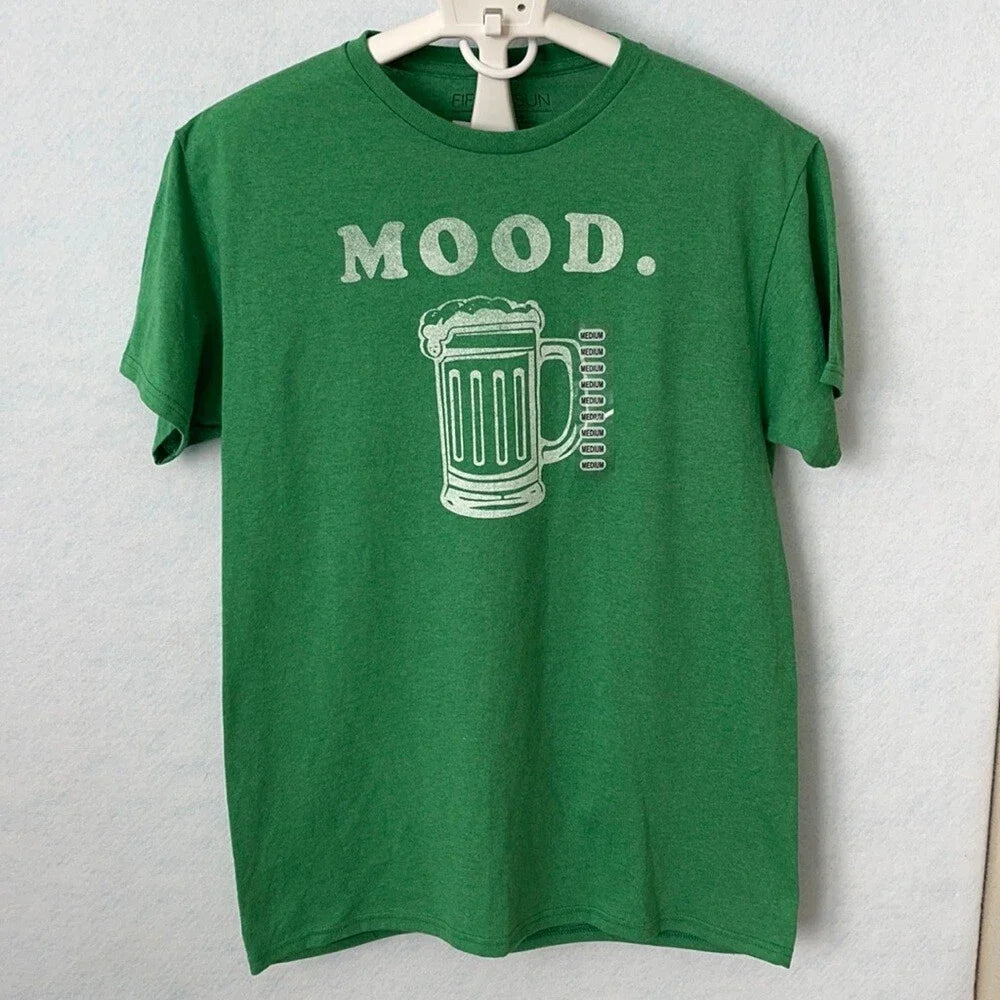 Fifth Sun "MOOD" Beer Graphic Short Sleeve Size - Adult & Kids T-Shirts, Sweatshirts & Hoodies apparel design preview 1