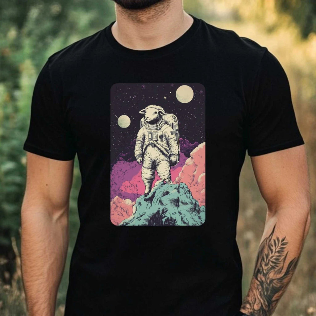 Mens Sharp Astronaut Print Cotton Size XS to 5XL - Adult & Kids T-Shirts, Sweatshirts & Hoodies apparel design preview 1