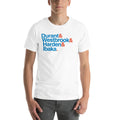 OKLAHOMA CITY BASKETBALL Retro Teammates Durant - Adult & Kids T-Shirts, Sweatshirts & Hoodies apparel design preview 1