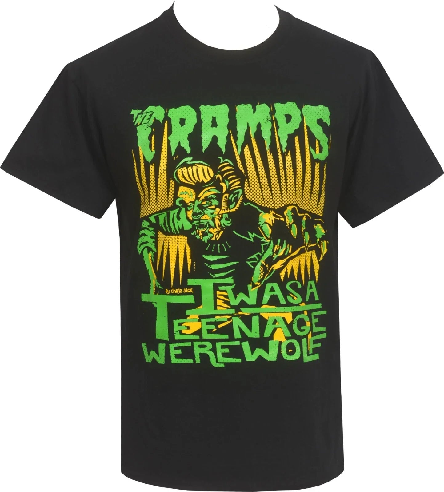 The Cramps Men's Psychobilly Teenage Werewolf Horror - Adult & Kids T-Shirts, Sweatshirts & Hoodies apparel design preview 1