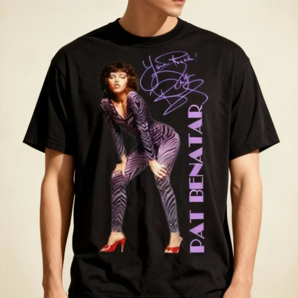 NWT! Pat Benatar Signature Collection Cotton Unisex - Adult & Kids T-Shirts, Sweatshirts & Hoodies apparel design preview 1