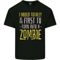 Zombie Apocalypse Funny Halloween Quote Mens Cotton - Adult & Kids T-Shirts, Sweatshirts & Hoodies apparel design preview 1