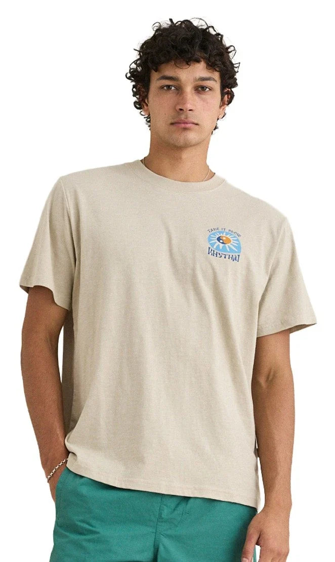 Rhythm Slow Down Slub SS Moonrock New - Adult & Kids T-Shirts, Sweatshirts & Hoodies apparel design preview 1