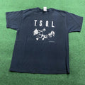 Vintage T.S.O.L. Mens L Black Y2K Punk True Sounds Of - Adult & Kids T-Shirts, Sweatshirts & Hoodies apparel design preview 1
