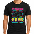 Retro Arcade Soccer 2026 Pixel Game Kickoff Design - Adult & Kids T-Shirts, Sweatshirts & Hoodies apparel design preview 1