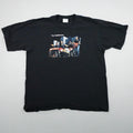 Vintage The Wallflowers Mens XL Black Breach Tour - Adult & Kids T-Shirts, Sweatshirts & Hoodies apparel design preview 1