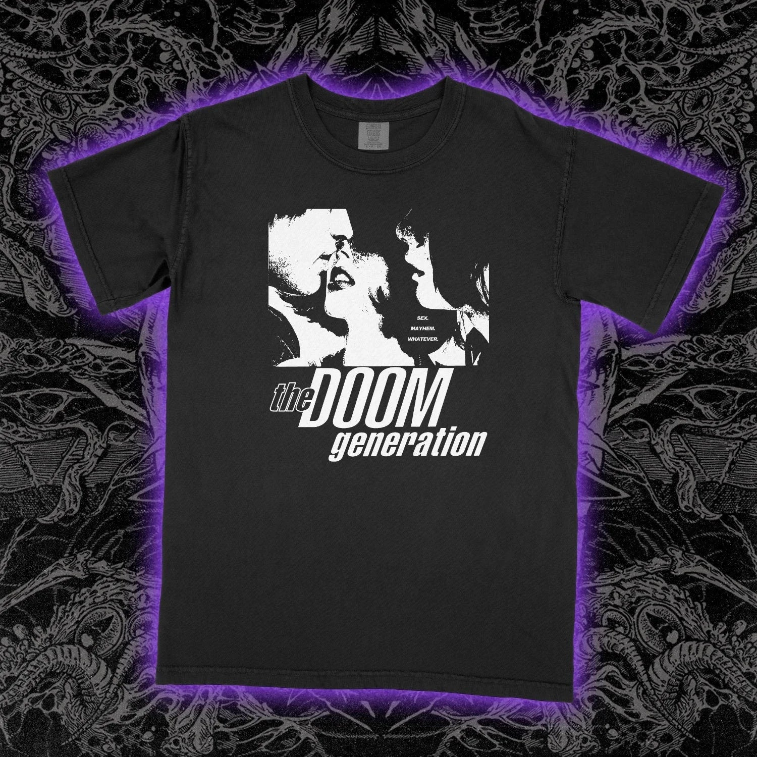 Doom Generation 90s Cult Film Gregg Araki Graphic - Adult & Kids T-Shirts, Sweatshirts & Hoodies apparel design preview 1