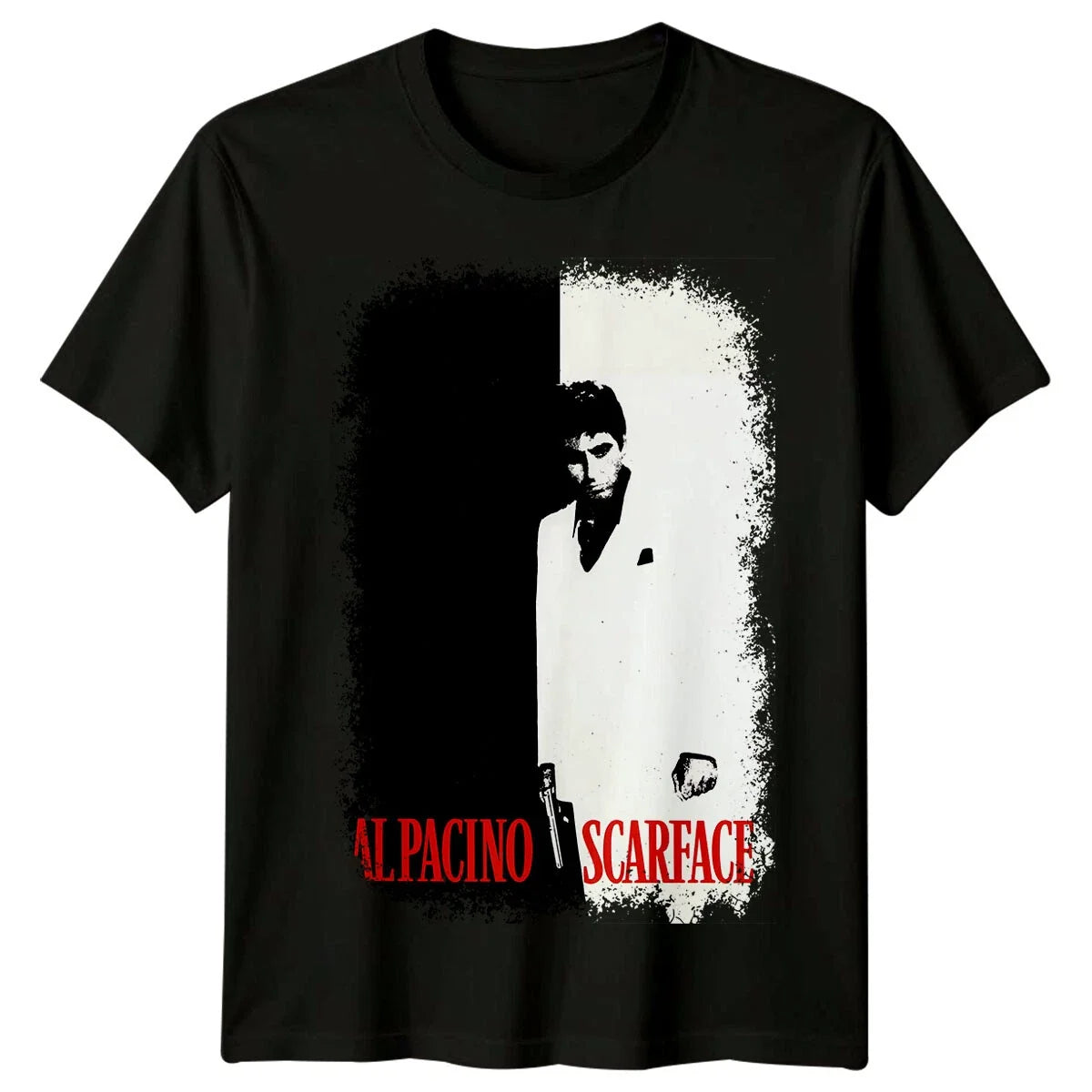 Scarface (1983) Movie Poster Inspired Retro Film - Adult & Kids T-Shirts, Sweatshirts & Hoodies apparel design preview 1