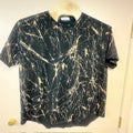 LieGou Mens 3XL Black Gold Marble Graphic Print - Adult & Kids T-Shirts, Sweatshirts & Hoodies apparel design preview 1
