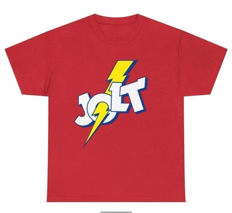 JOLT COLA Red NEW Retro Style Funny Nostalgia - Adult & Kids T-Shirts, Sweatshirts & Hoodies apparel design preview 1