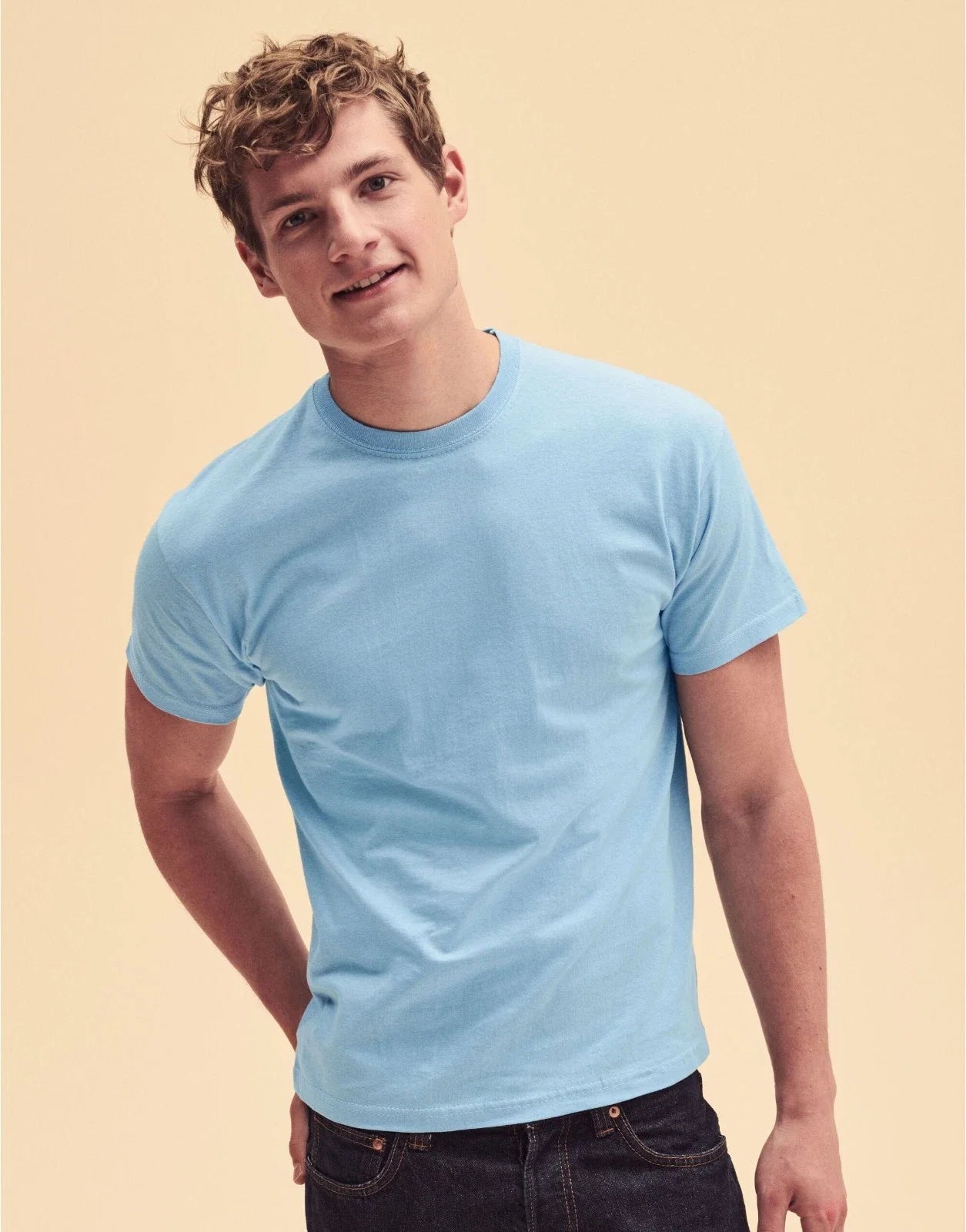 Fruit Of The Loom Plain Cotton Lightweight Cheap - Adult & Kids T-Shirts, Sweatshirts & Hoodies apparel design preview 1