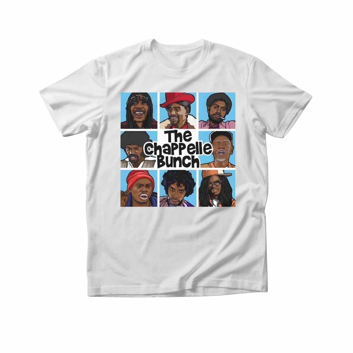 Chappelle bunch funny parody graphic - Adult & Kids T-Shirts, Sweatshirts & Hoodies apparel design preview 1