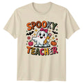 Spooky Teacher Halloween Teaching Gift For Him And - Adult & Kids T-Shirts, Sweatshirts & Hoodies apparel design preview 1