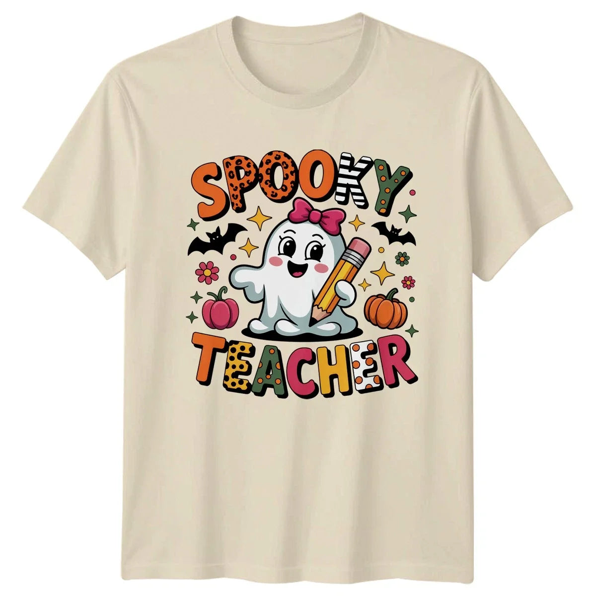 Spooky Teacher Halloween Teaching Gift For Him And - Adult & Kids T-Shirts, Sweatshirts & Hoodies apparel design preview 1