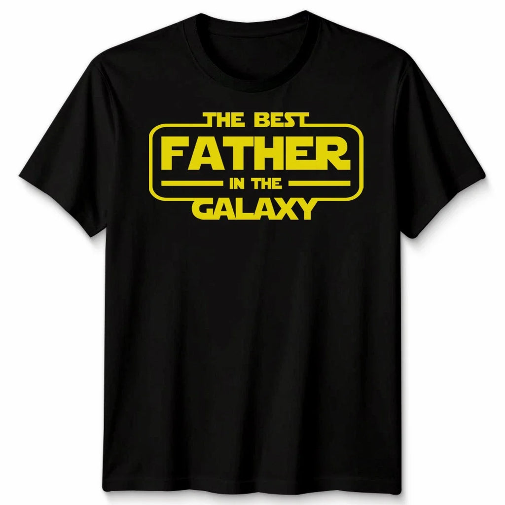Fathers Day Mens Inspired The Best Father In Galaxy - Adult & Kids T-Shirts, Sweatshirts & Hoodies apparel design preview 1