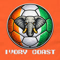 Ivory Coast Soccer Retro Video Game Football Fan 2026 - Adult & Kids T-Shirts, Sweatshirts & Hoodies apparel design preview 1