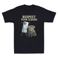 Respect Your Elders Retro Smartphone Technology Funny - Adult & Kids T-Shirts, Sweatshirts & Hoodies apparel design preview 1